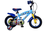 Spidey Kinderfiets 12 Inch - Jongensfiets Blauw Met Twee Handremmen: Veilige, verstelbare en stoere fiets voor jonge avonturiers